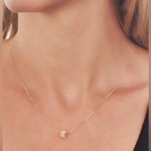 BONY LEVY 18K Bead Pendant w/ 14K Chain